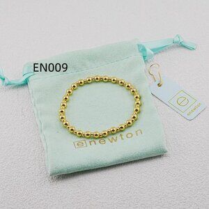 Enewton Gold Mixed-Size Bead Bracelet